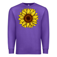 Purple sunflower Premium Sweatshirt - Artiststas