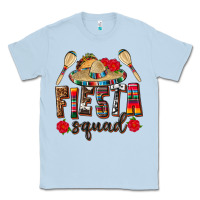 Dusty Blue Mexico Fiesta Squad Classic Tee - texasbilliewilder