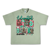 Oil Green educated drug dealer nurse life Urban Heavy Tee - RanaPortraitStore