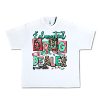 White educated drug dealer nurse life Urban Heavy Tee - RanaPortraitStore