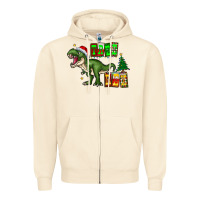 Sandshell tree rex Zipper Hoodie - CowhideDigitalArt