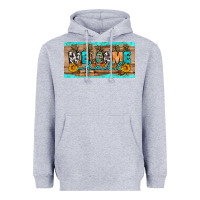 Heather Grey Welcome Fall Heavyweight Hoodie - Artiststas