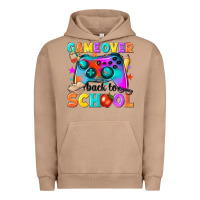 Pigment Burro game over back to school Urban Hoodie - NancyCooperArtShop
