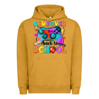 Pigment Peanut Butter game over back to school Urban Hoodie - NancyCooperArtShop