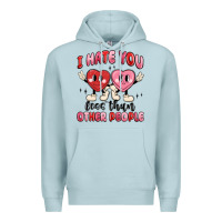 Blue Mist i hate you less than other people Premium Hoodie - MaliasSmallBusiness