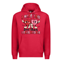Cardinal i hate you less than other people Premium Hoodie - MaliasSmallBusiness