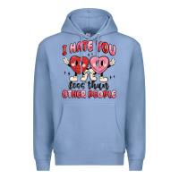 Colony Blue i hate you less than other people Premium Hoodie - MaliasSmallBusiness