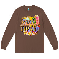Chestnut tan tipsy summer Long Sleeve Tee - texasbilliewilder