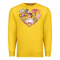 Lemon nurse and nurse element heart Premium Sweatshirt - AdoDesignShop