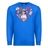 True Royal nurse and nurse element heart Premium Sweatshirt - AdoDesignShop