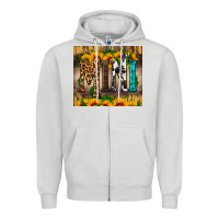 Dove Grey mini tumbler Zipper Hoodie - HRA Design Shop