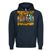 Navy mini tumbler Zipper Hoodie - HRA Design Shop