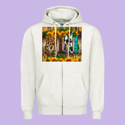 Mini Tumbler Zipper Hoodie Designed By Hra Design Shop