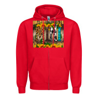 Red mini tumbler Zipper Hoodie - HRA Design Shop