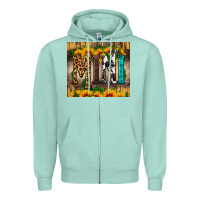 Seafoam mini tumbler Zipper Hoodie - HRA Design Shop