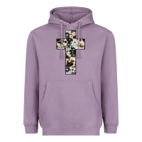 Lavender cowhide cross Heavyweight Hoodie - JahusDesignShop