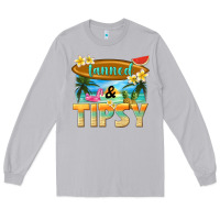 Moon Dust tanned and tipsy Long Sleeve Tee - texasbilliewilder