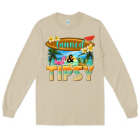 Mushroom tanned and tipsy Long Sleeve Tee - texasbilliewilder