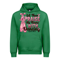 Emerald let them praise his name with dancing Urban Hoodie - NancyCooperArtShop