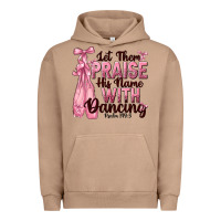 Pigment Burro let them praise his name with dancing Urban Hoodie - NancyCooperArtShop