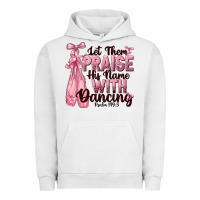 Pigment Lunar Rock let them praise his name with dancing Urban Hoodie - NancyCooperArtShop