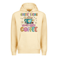 Pina Colada great ideas come after coffee Premium Hoodie - MaliasSmallBusiness
