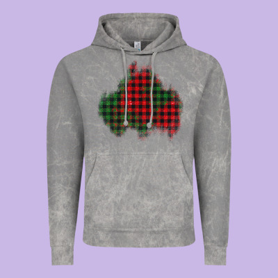 Christmas Glitter Patch Vintage Hoodie Designed By Adodesignshop