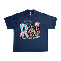 Navy floral rn registered nurse Urban Heavy Tee - RanaPortraitStore
