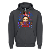 Smoke All American mama Zipper Hoodie - Neo Western