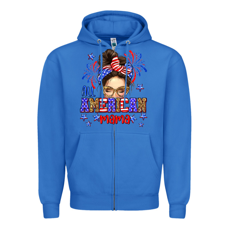 All American Mama Zipper Hoodie by Neo Western | Teevron