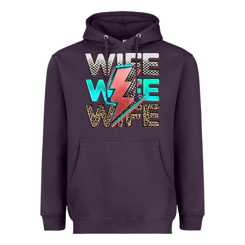 Racing Wife Heavyweight Hoodie by AdoDesignShop | Teevron
