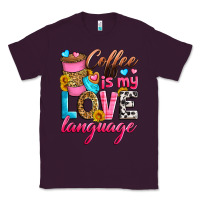 Plum coffee is my love language Classic Tee - Zillion Design Studio