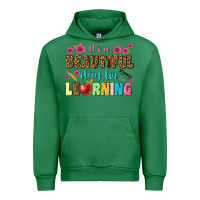 Emerald its a beautiful day for learning Urban Hoodie - NancyCooperArtShop