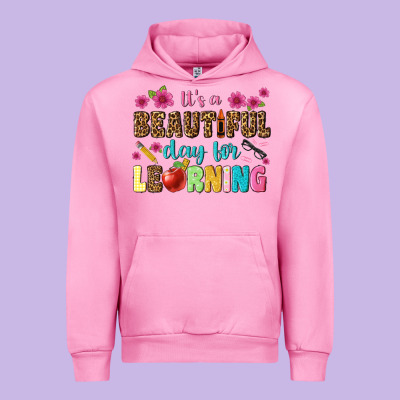 Its A Beautiful Day For Learning Urban Hoodie Designed By Nancycooperartshop