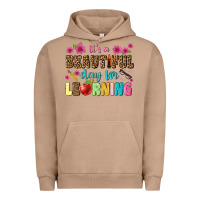 Pigment Burro its a beautiful day for learning Urban Hoodie - NancyCooperArtShop