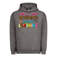 Pigment Tornado its a beautiful day for learning Urban Hoodie - NancyCooperArtShop