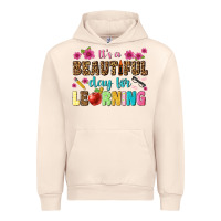 Sandshell its a beautiful day for learning Urban Hoodie - NancyCooperArtShop
