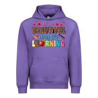 Tulip its a beautiful day for learning Urban Hoodie - NancyCooperArtShop