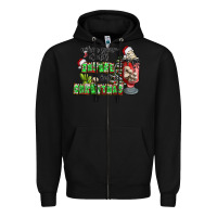 Black when your  dead insıde but is christmas Zipper Hoodie - CowhideDigitalArt