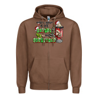 Chestnut when your  dead insıde but is christmas Zipper Hoodie - CowhideDigitalArt