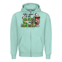 Seafoam when your  dead insıde but is christmas Zipper Hoodie - CowhideDigitalArt