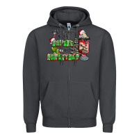 Smoke when your  dead insıde but is christmas Zipper Hoodie - CowhideDigitalArt