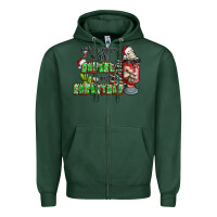 Sports Green when your  dead insıde but is christmas Zipper Hoodie - CowhideDigitalArt