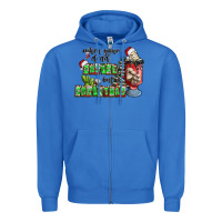 True Royal when your  dead insıde but is christmas Zipper Hoodie - CowhideDigitalArt
