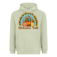 Matcha Welcome Fall Rainbow Heavyweight Hoodie - Artiststas
