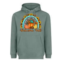 Sage Welcome Fall Rainbow Heavyweight Hoodie - Artiststas