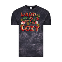 Cloud Black warm and cozy Vintage Tee - BarkalooDesign