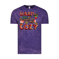 Cloud Purple warm and cozy Vintage Tee - BarkalooDesign