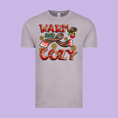 Warm And Cozy Vintage Tee Designed By Barkaloodesign