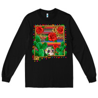 Black new mexico map Long Sleeve Tee - Zillion Design Studio